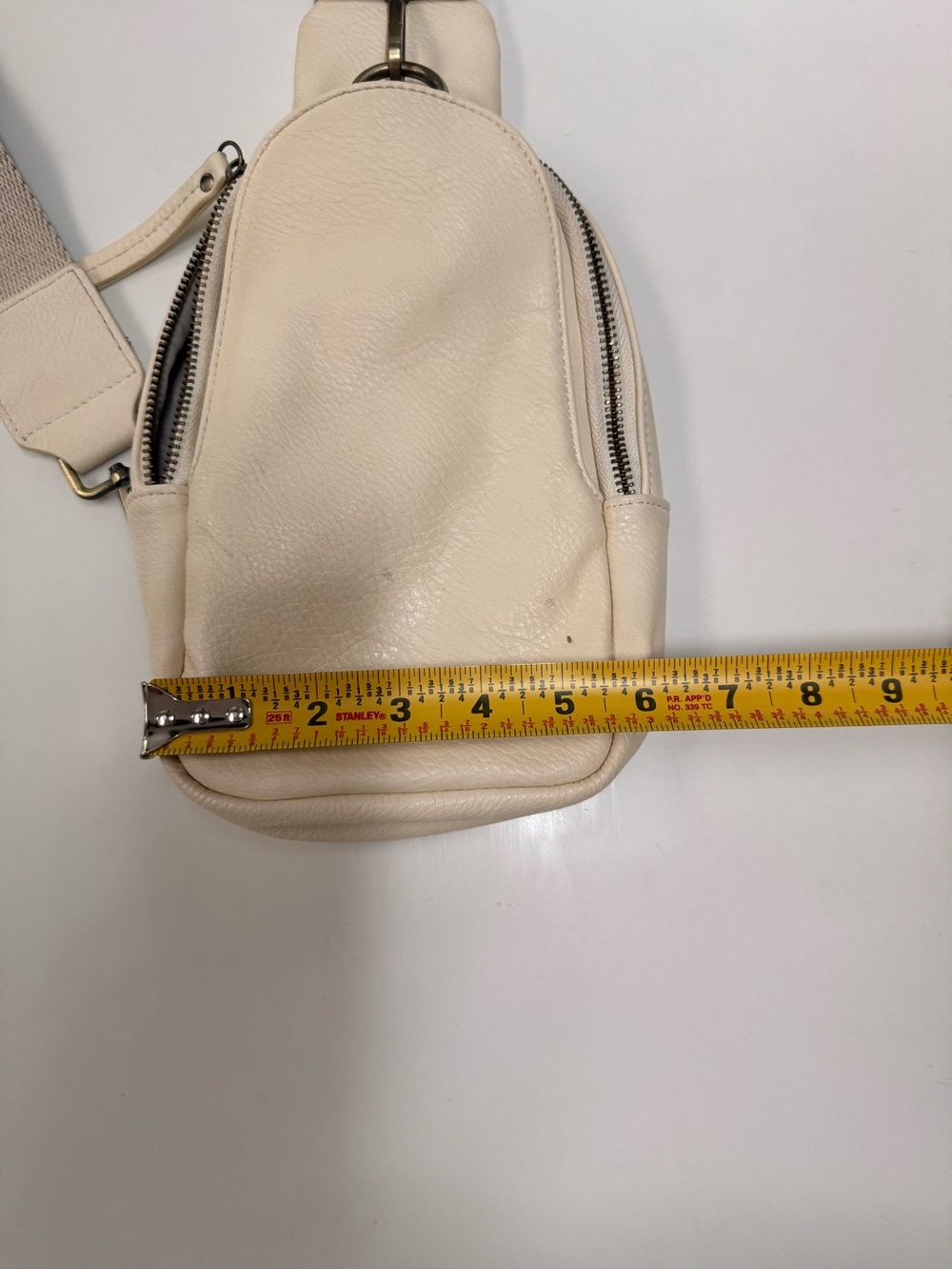 Urban Originals x Anthropologie Liberty Crossbody Bag in Cream - Picture 9 of 10